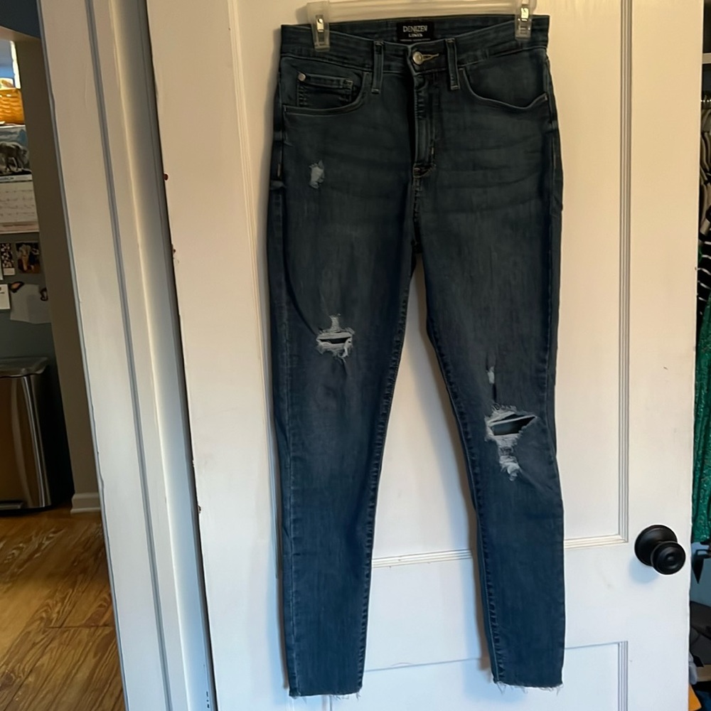 Levi’s high rise super skinny jeans